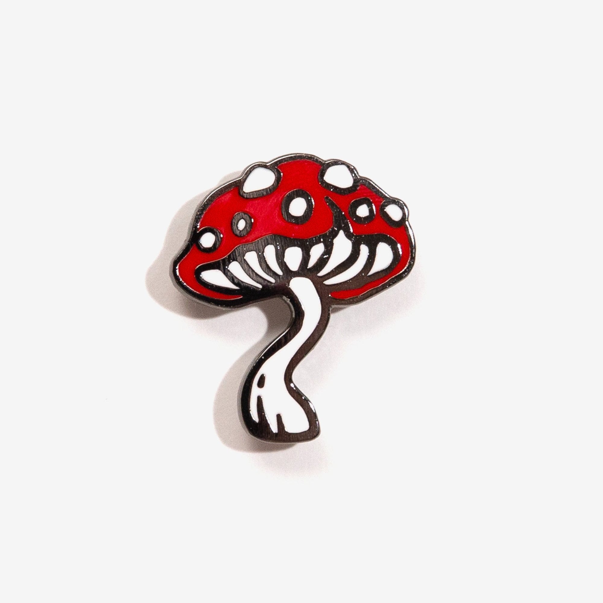 Amanita Mushroom Enamel Pin Lapel