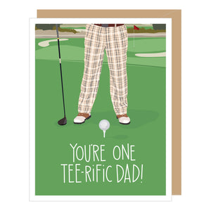 Apartment 2 Cards - Hole in One Tee-rific Golf Father's Day Card