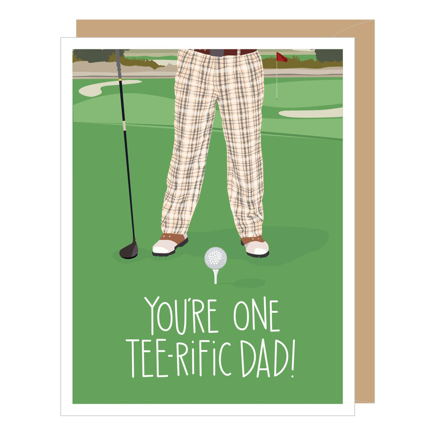 Apartment 2 Cards - Hole in One Tee-rific Golf Father's Day Card