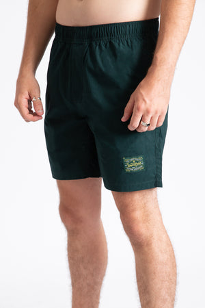 Verde Pro Label 17" Beach Shorts - Pine Green