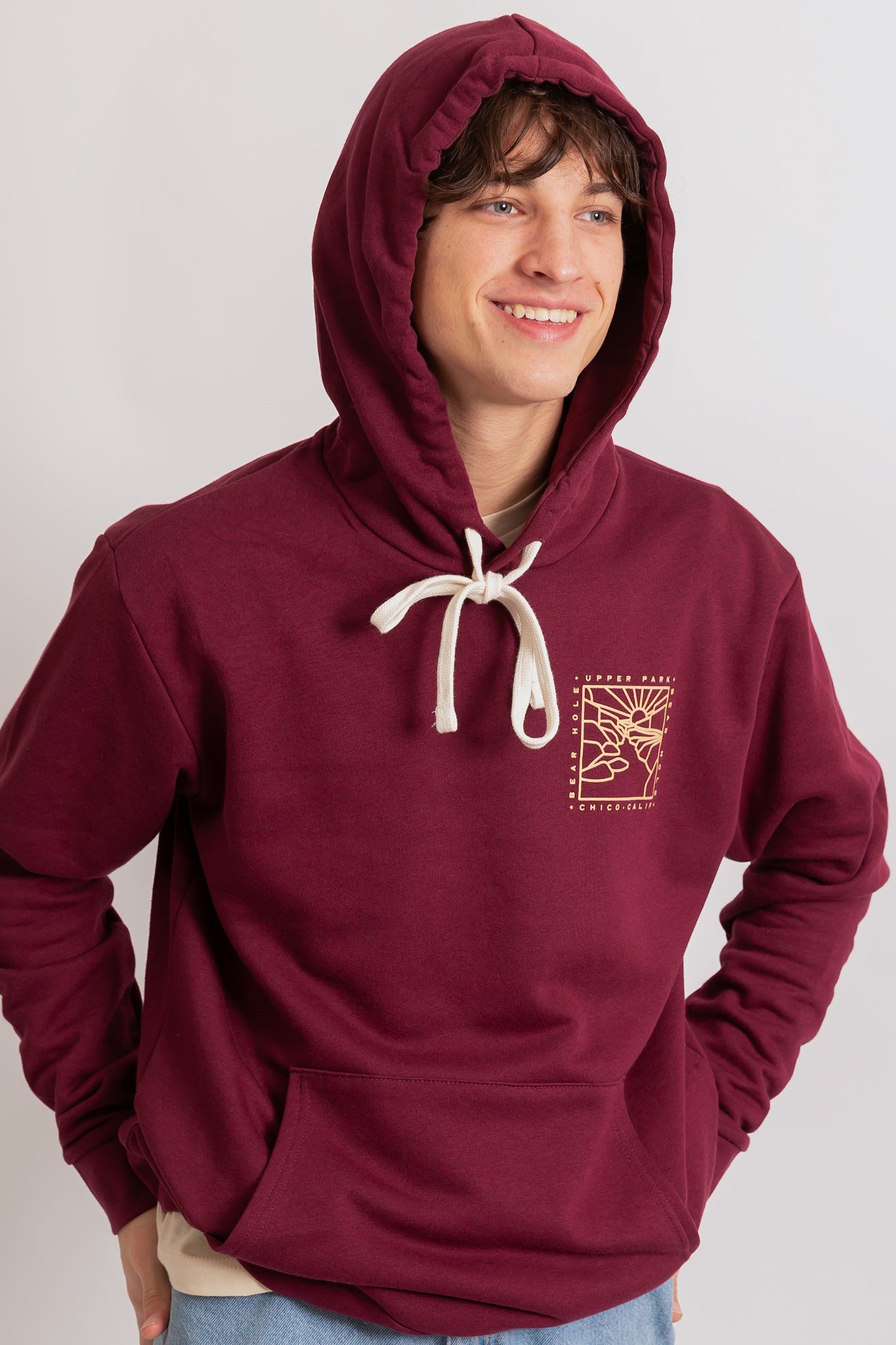 Bear Hole Monoline Beach Fleece Hoodie – Upper Park