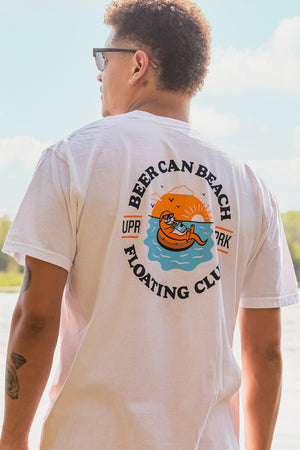 Beer Can Beach Washed Tee
