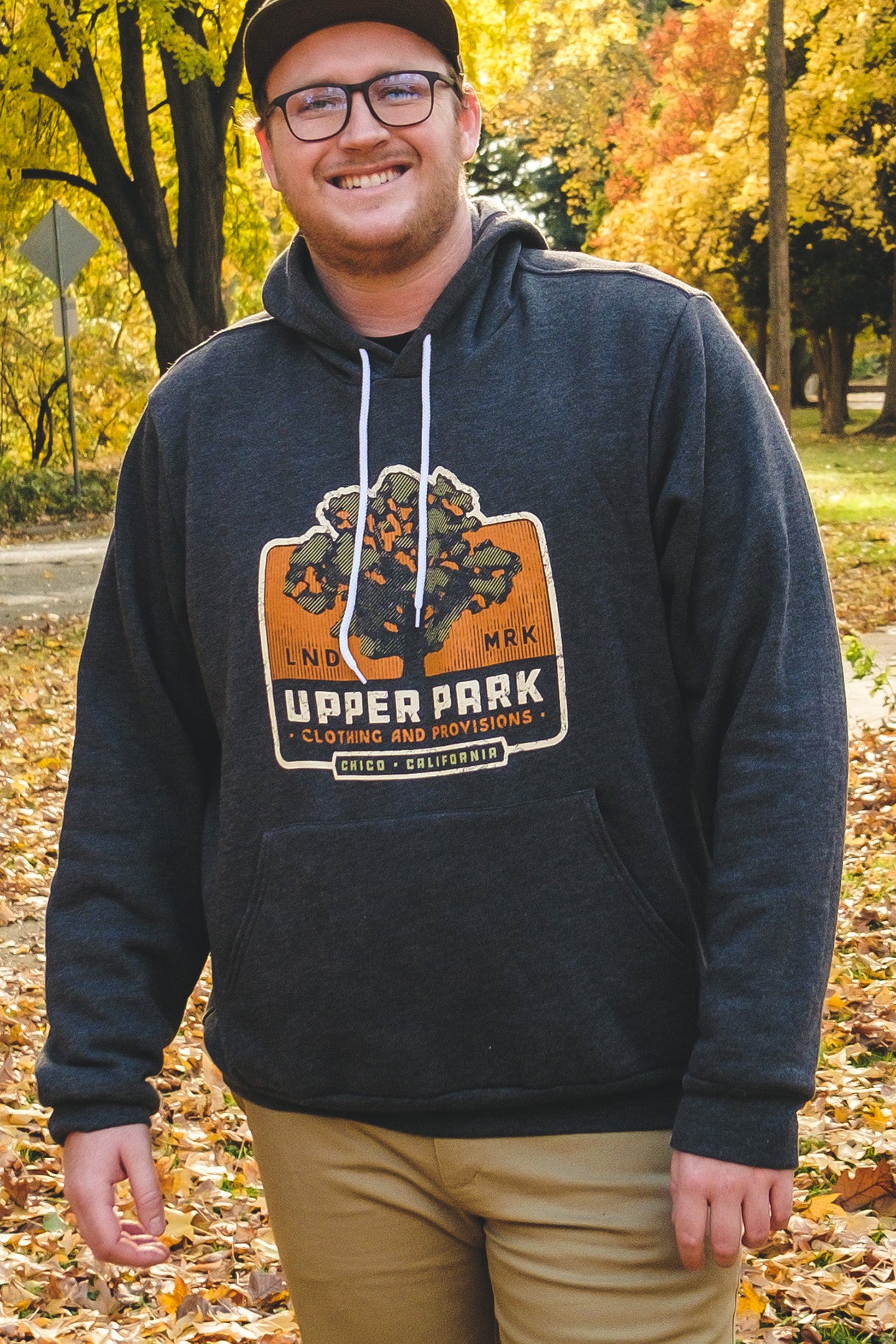 Big Oak Tree Beach Fleece Hoodie – Upper Park