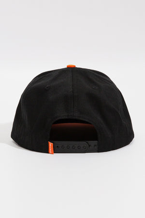 Cali Badge Hi-Pro Hat - Black/Orange
