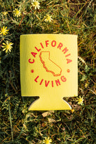 California Living Koolie Can Cooler - Yellow - Upper Park Clothing - Chico, Ca