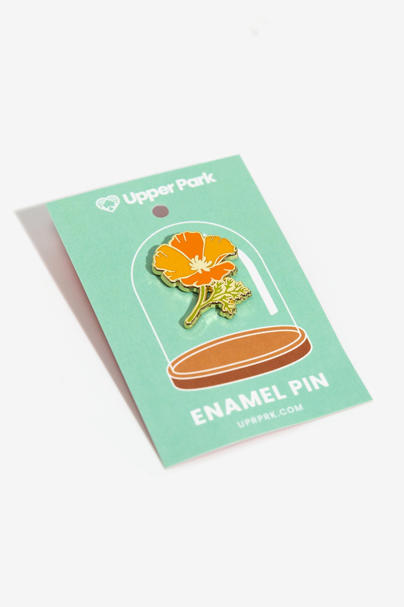 California Poppy Hard Enamel Pin - State Flower Series