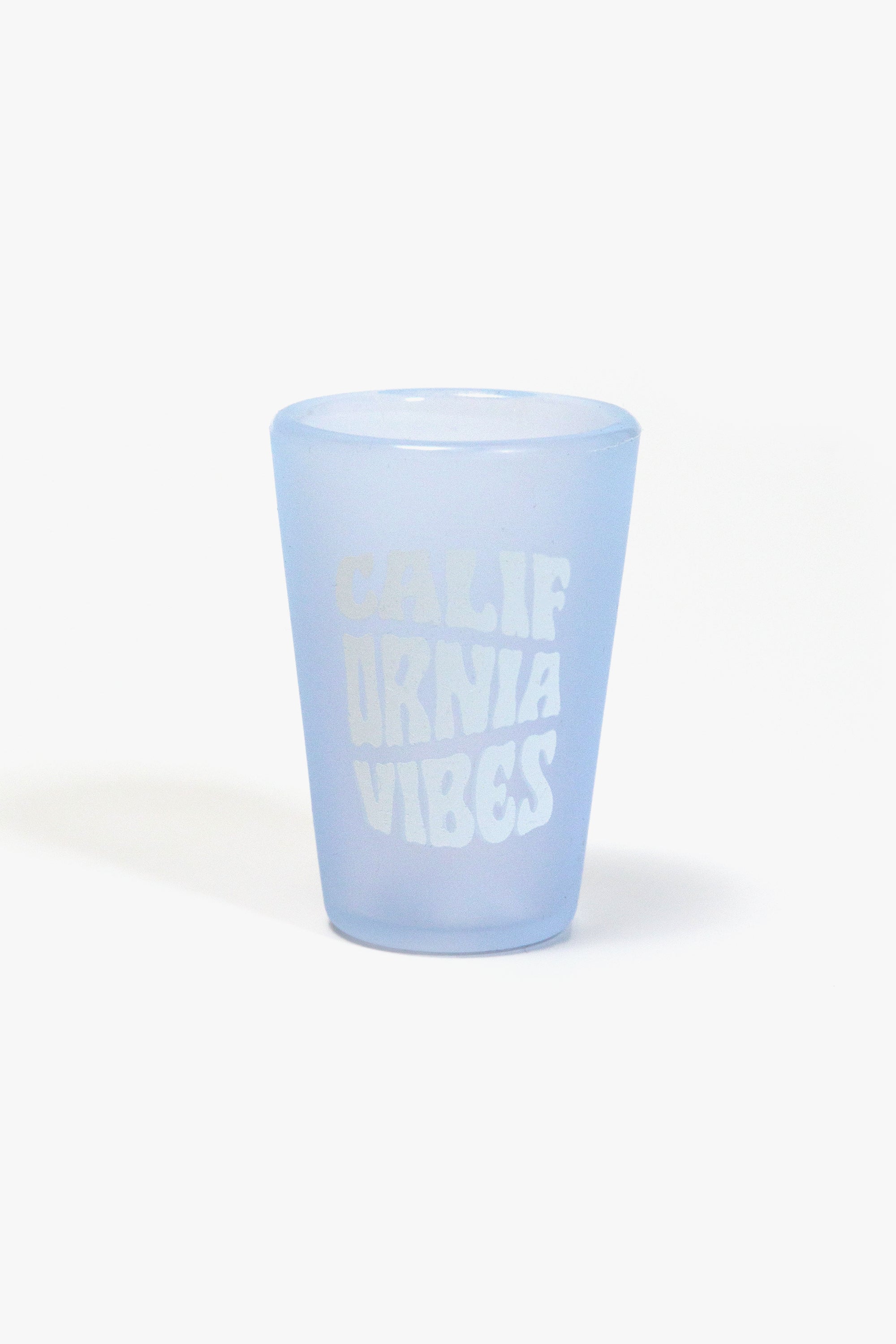 California Vibes Tie Dye Shot Glass - Silicone