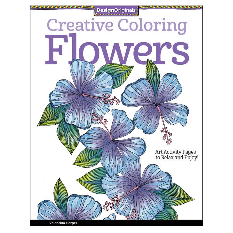 Wellspring - Coloring Book - Creative Coloring Flowers