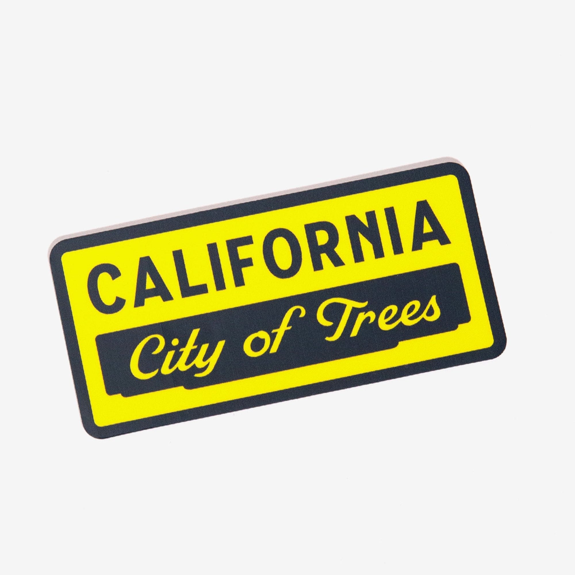 City of Trees sitcker - Upper Park Clothing - Chico, Sacramento, Ca