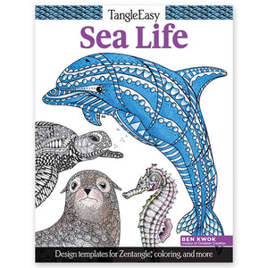 Wellspring - Coloring Book - TangleEasy Sea Life