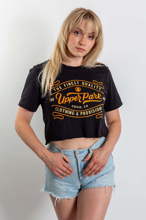 Giant Pro Label Cut Cropped Tee