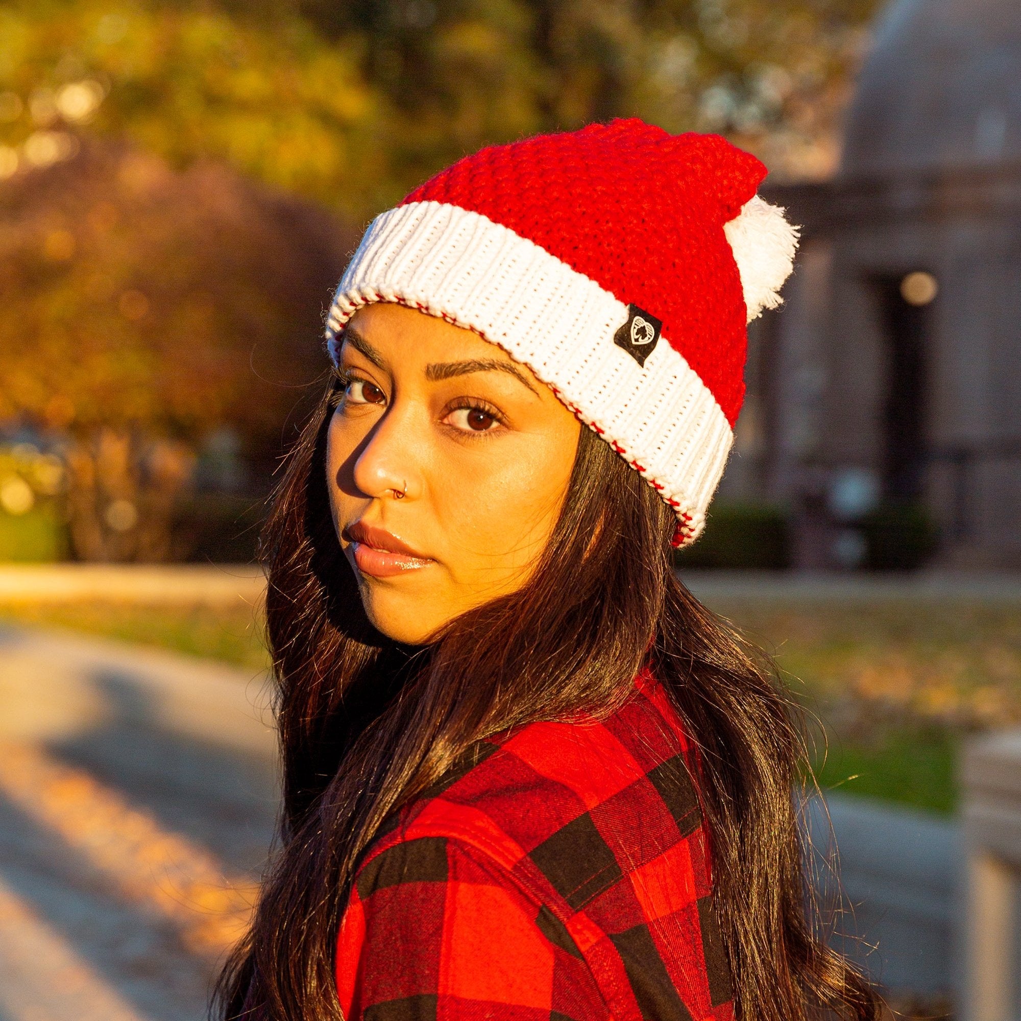 Knitted Santa Hat - Upper Park Clothing - Chico, CA - Holiday Styles