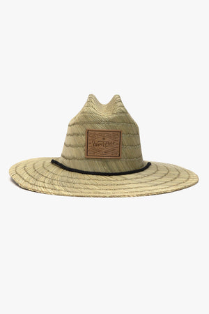 Leather Pro Label Straw Hat