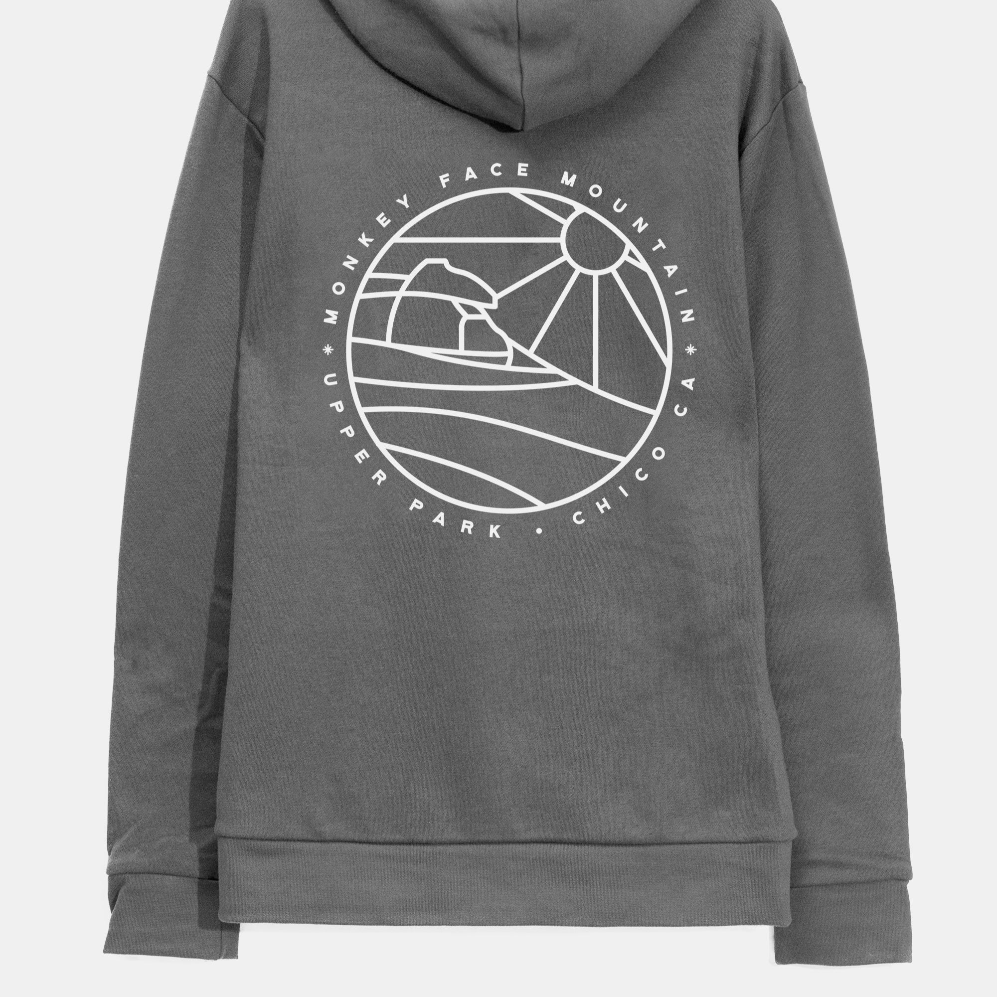 Monkey Face Mountain Monoline Beach Fleece Hoodie – Upper Park
