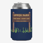 Park Sign can cooler koozie from Upper Park Clothing in Chico, Ca