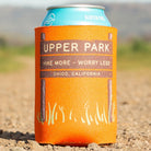 Park Sign can cooler koozie from Upper Park Clothing in Chico, Ca