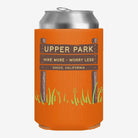 Park Sign can cooler koozie from Upper Park Clothing in Chico, Ca