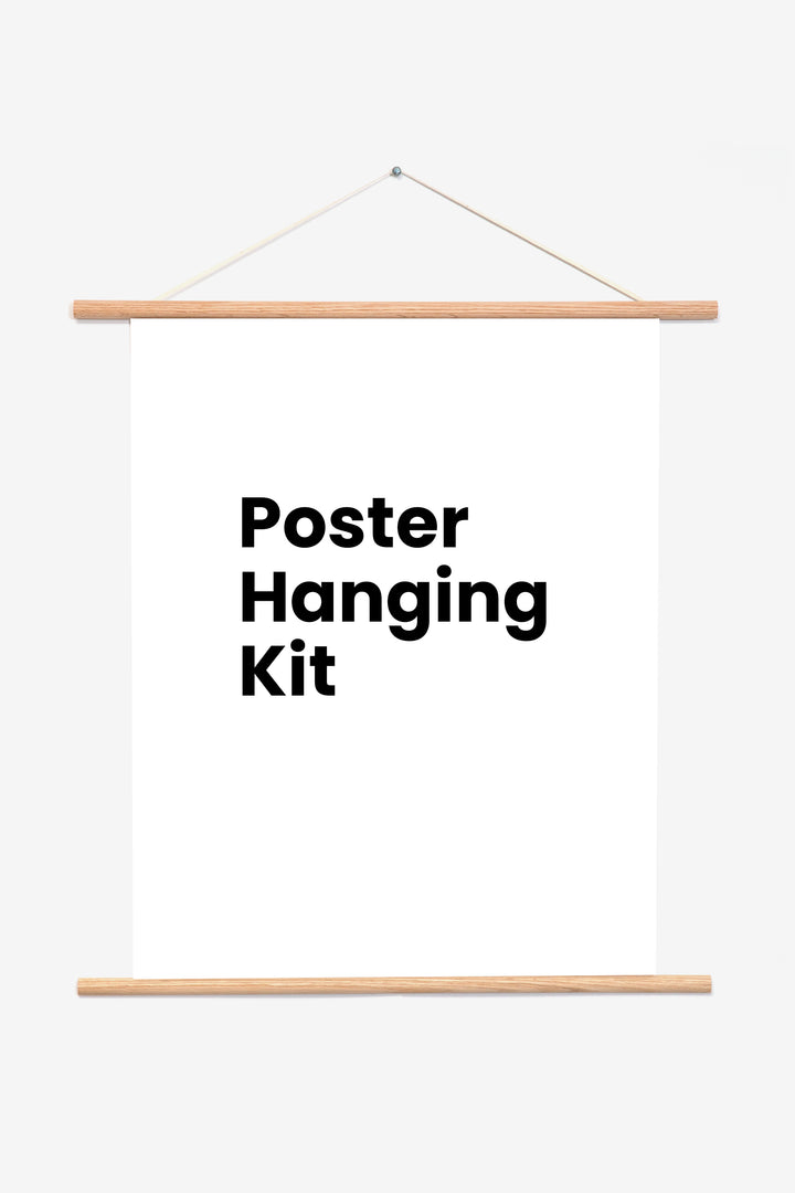 Poster Hanging Kit - Vertical