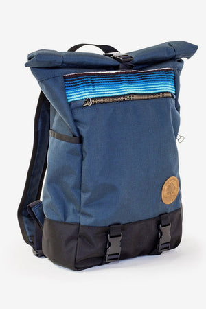 Sycamore Roll Top Backpack - Indigo