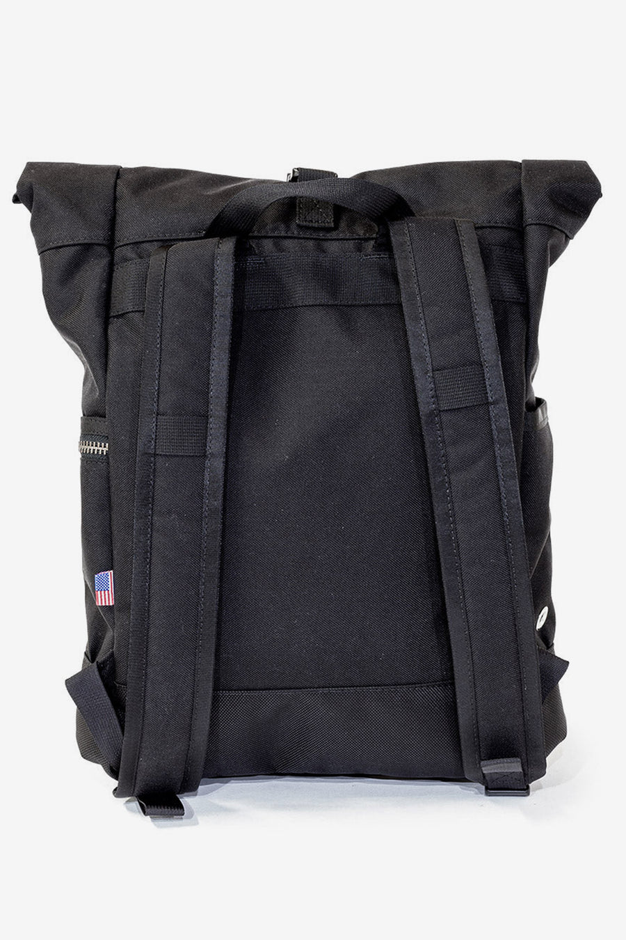 Sycamore Roll Top Backpack - Black