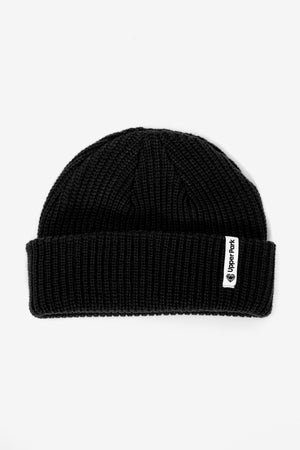 Skinny Label Cable Beanie