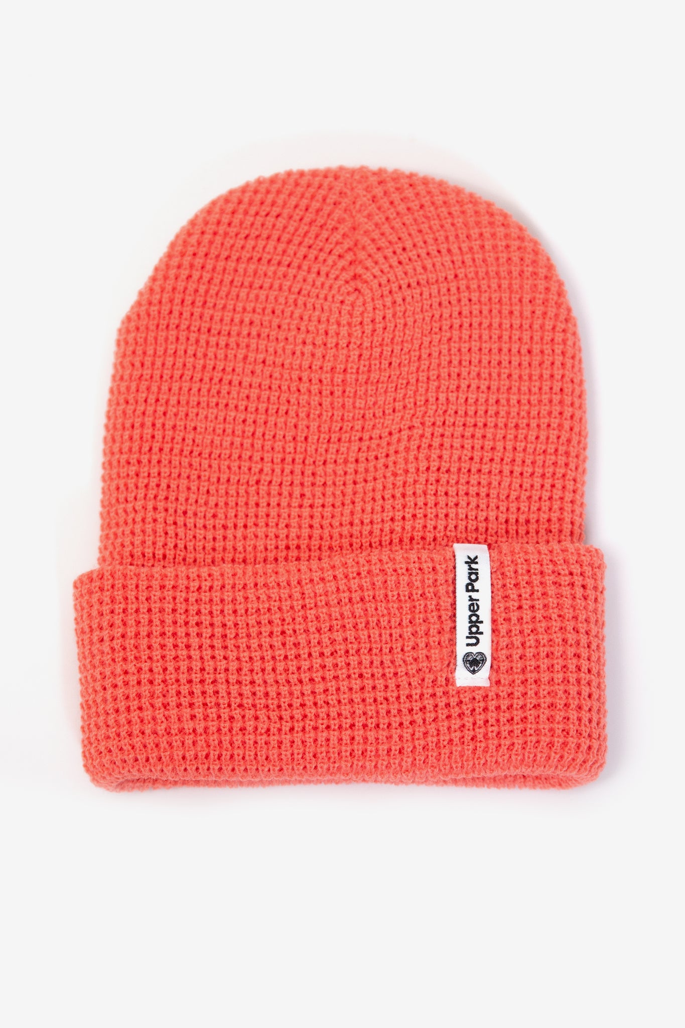 https://upperparkclothing.com/cdn/shop/products/skinny-label-coral-waffle-knit-beanie_2048x2048.jpg?v=1675292432