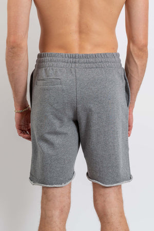 Men's Pro Label Sweat Shorts - Steel Heather