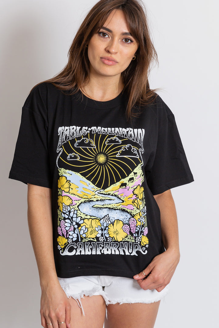 Table Mountain Super Bloom Boxy Tee