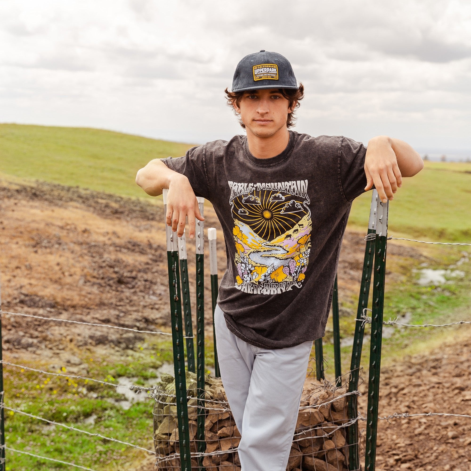 Table Mountain Oroville California Shirt - Upper Park Clothing - Chico, CA